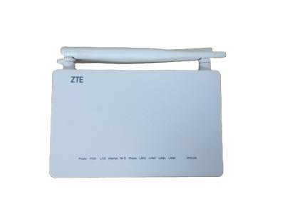 中国 二重WiFi F673 ZTE F673AV9 FTTH ONU ONT 1GE 3FE USB VOIPの光学ネットワーク ターミナル 販売のため