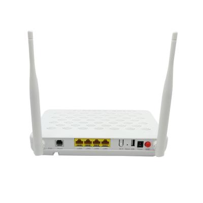 中国 家のためのZTE F609 GPON ONTの変復調装置のルーター4GE 1POTS USB WiFi 12VDC 販売のため