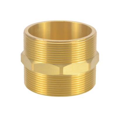 China Water Pipe Fittings Male Thread Brass Nipple Seal for sale