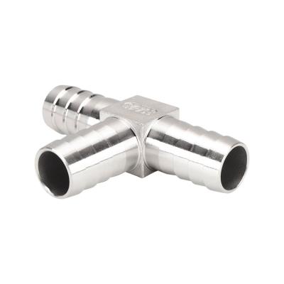 China Stainless Steel T Type Hydraulic Hose Water Joint for sale