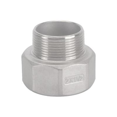 China Male Female 304/316 Stainless Steel Water Hex Nipple for sale