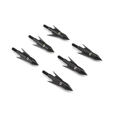 China Broadhead Arrowhead 100 Grain 2 Fixed Blade Broadheads Hunting for sale