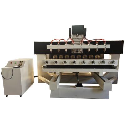 China Repair Shops China Wood CNC 3D Router Relief Engraving Machine Craft Cylindrical Flat 3 Axis Portrait 3 Axis Woodworking CNC Router machinery for sale