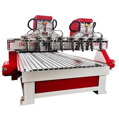 China Garment Shops 8 10 12 Multi Axis 3D Router 4 Axis CNC Wood Carving Machine for sale