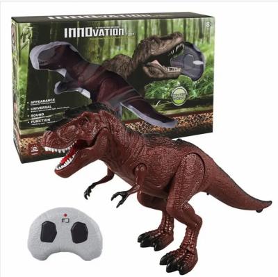 China 2023 Hotspot Playful Creative New Design RC Game Toy Infrared Intelligent Remote Control Animal Dinosaur Toy Tyrannosaurus Rex for sale