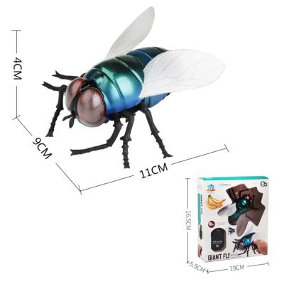 China Hot Selling Vivid Realistic Animal Fly Electronic Animal Radio Infrared Remote Control Children's Home Plastic Insect Toy Flying Realistic for sale