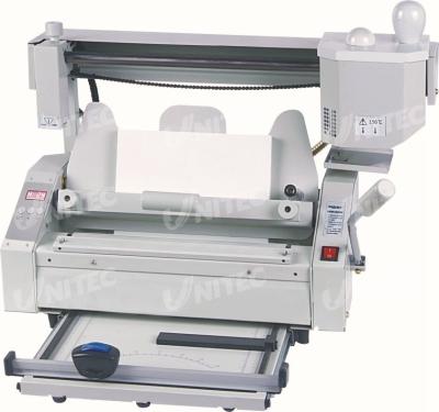 China Máquina obrigatória manual do caderno, A4 máquina obrigatória de papel 28.5Kgs JB-4 à venda