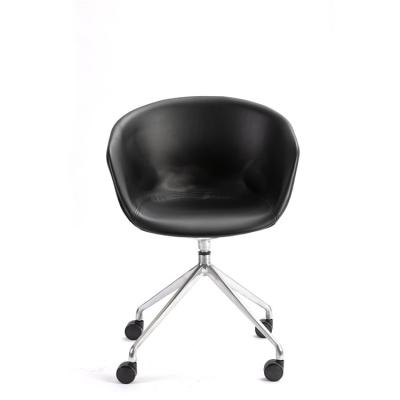 China Modern Style Adjustable Leisure (Height) Leather Bar Stool Chairs For Living Room for sale