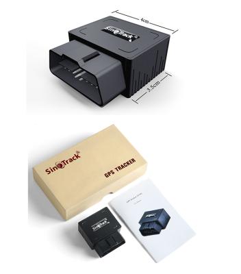 China Realtime GSM/GPRS Car Rental GPS Tracker OBD GPS GPRS GSM Car Tracking Tracker 850/900/1800/1900MHz for sale