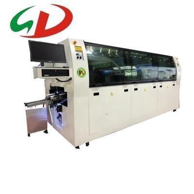 China 50/60HZ Dip Wave Pcb Soldering Machine Automatic Hot Air Heating Manual Adjustment for sale