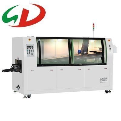 China DIP Insertion Automatic PCBA Wave Soldering Machine New Condition With Double Waves for sale