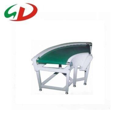 China Industry 90 Degree Turn Belt Conveyor Solid Material Long Lifespan For Manufacture for sale