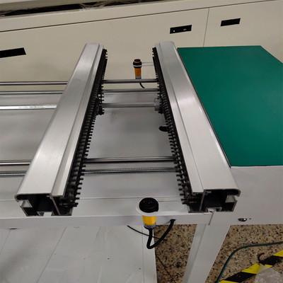 China 0.6 Meter Flat Belt Conveyor Non Standard Custom PCB Transmiss With Chain Feeder Station for sale