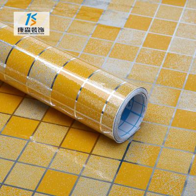 China Self Adhesive Parquet 3d Decor Wall Mosaic Tiles Stickers for sale