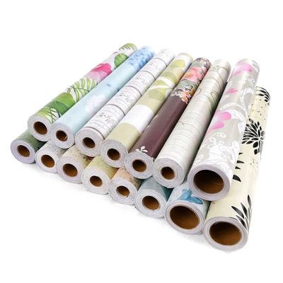 China Modern Custom Removable Bedroom PVC Wallpaper Mural Stickers For Living Room for sale