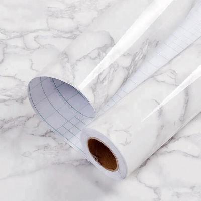 China Modern Self Adhesive Vinyl Kitchen Marble Wallpaper For Kitchen for sale