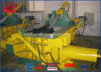 China Hydraulic Aluminum Bailer / Scrap Metal Baler Max. 3mm Thickness 1000-1200KG/h for sale