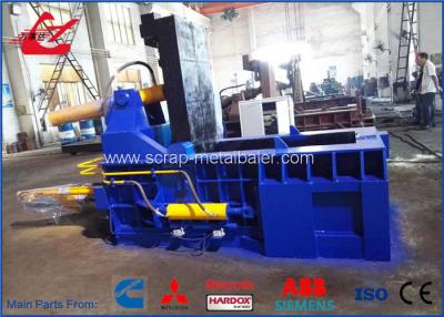 China 25MPa de Hooipersmachine van het metaalschroot, Schroot Recyclingsmachine 250 × 250mm Baalgrootte Te koop