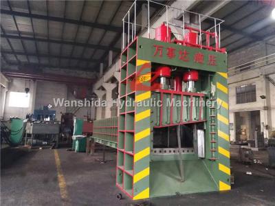 China WANSHIDA 800 Ton Hydraulische Guillotine Schrootschaar Gantry Shear-schaarmachine Te koop