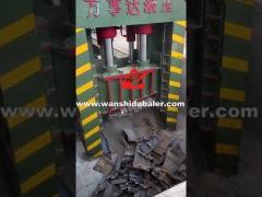 Hydraulic Guillotine Scrap Metal Shear 800 Ton Heavy Duty