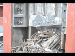 Channel Steel Shear Baler Machine For Scrap Metal Cutting 400 Ton Cutting Force