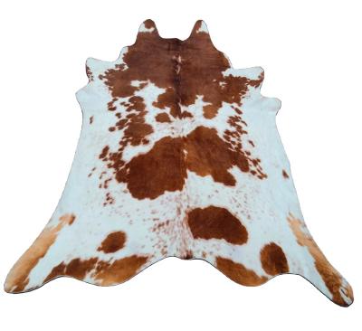 China Hot Selling Non Slip Home Decorative 3D Printed Cowhide Covers With Anti Slip Backing for sale