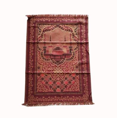 China Malaysia Cotton Foldable Hot Selling Mosque Prayer Mat for sale