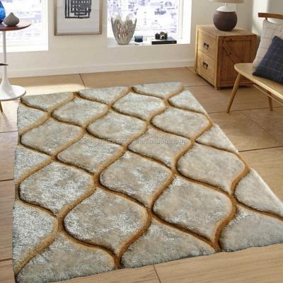 China 2021 Washable New Design 3D Comfortable Fluffy Shaggy Karpet for sale