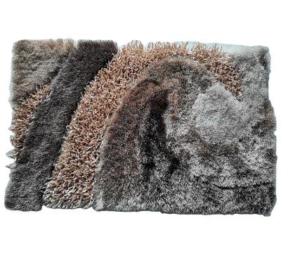 China Luxurious Non-Slip Long Pile Spaghetti Shaggy Blanket for sale