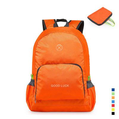 China Original factory custom foldable men's and women's backpack camping foldable traveling backpack for sale