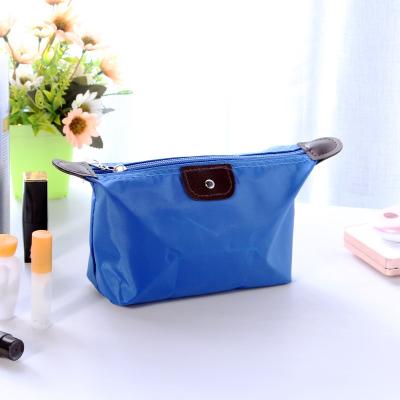 China Lady Good Quality Low Price Cosmetic Bags Travel Plain Makeup Bag Can Print Logo for sale