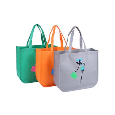 China Factory Original Folding Nonwoven Bag With Logos Promotional Bag Trolley Foldable Logo Custom Folding Shopping Bags for sale