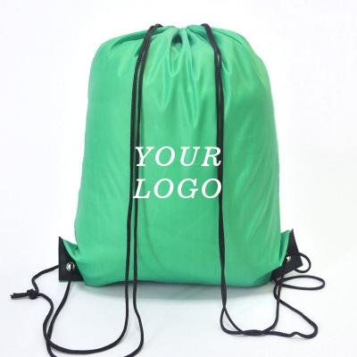 China Polyester Competitive Price Cotton Drawstring Bag Satin Shoe Bag Drawstring Logo Drawstring Bag for sale