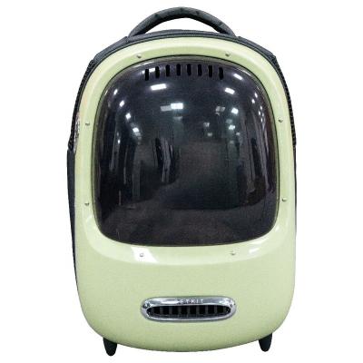 China Cat Backpack Astronaut Space Transparent Bubble Capsule Pet Cage Stored Carrier Bag Cat Dog Outdoor Travel Bag for sale