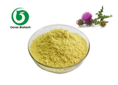 China Natural Healthcare Grade Silymarin Milk Thistle Extract 80% HPLC UV for sale