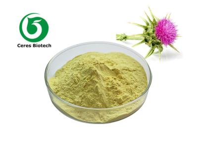 China HACCP GMP Organic Silymarin Milk Thistle Extract Hepatoprotective Raw Material for sale