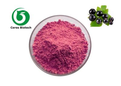 China 99% Organic Black Currant Powder Freeze Dried Anti Aging for sale