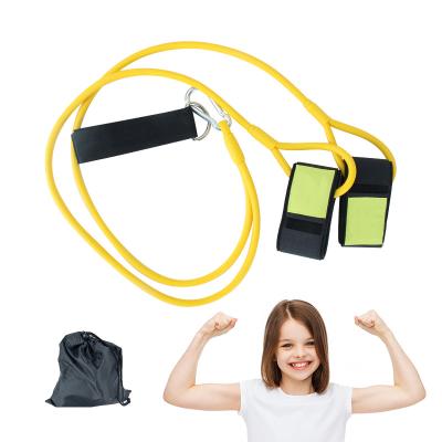 China Gym Home Yoga Fitness Workout Bands Kids Resistance Bands Yoga Gym Exercise Pull Rope Fitness Band Quality Elastic Resistance Bands for sale