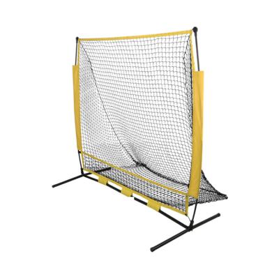 China Steel Tube Softball Baseball Practice Net With Travel Tee Training Equipment Package for sale