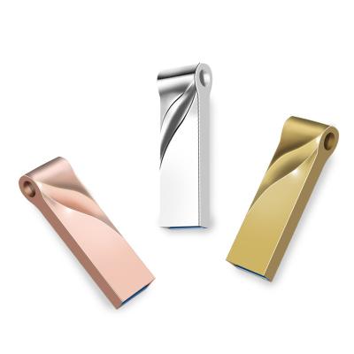 China Stainless Swivel USB Flash Drive Customized Logo And Color Total Capacity 128MB 256MB 512MB 4gb 8gb 16gb 32gb 64gb 128gb Metal USB Flash Drive 2.0 Or 3.0 for sale