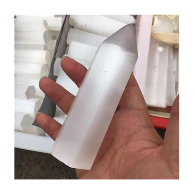 China Newcomers from Europe polished tower crystal natural white selenite obelisk points crystal magic wand for feng shui for sale