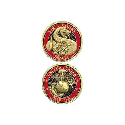 China Custom Challenge Coin Metal Coin China Fashion Military Coin for sale