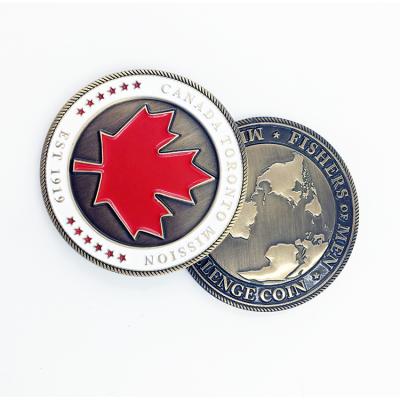 China China Cheap Custom Brass Sale Canada Antique Challenge Coins for sale