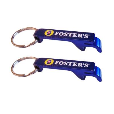 China Portable Hot Selling Aluminum Keychain Wine Bottle Opener Keychain for sale