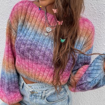 China Anti-wrinkle New product Factory Supplier autumn winter sweater vintage loose woman lady cardigan warm knitting for sale