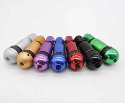 China Aluminium Alloy Car Tyre Valve Tubeless , Colorful Tpms Tire Valve MS525 for sale