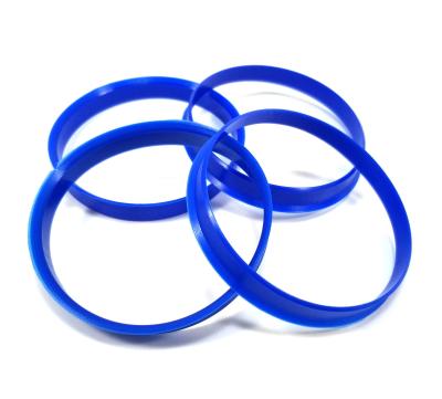 China Light Weight Hub Centric Spacer Rings Blue Color For Eliminating Wheel Vibrations for sale