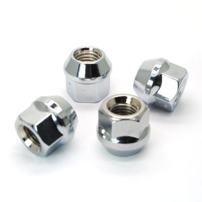 China 4 Pcs Rims Acorn Wheel Lug Nuts Open End Carbon Steel Material With OEM Stock for sale