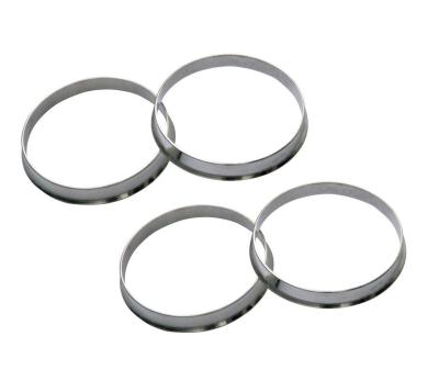 China Four Pcs Aluminum Hub Rings , Wheel Hub Spacer Ring 10 Millimeter Thick for sale