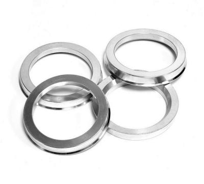 China Silver Wheel Hub Adapter Ring 10 Mm , VW / Jetta / Golf Wheel Centering Rings for sale